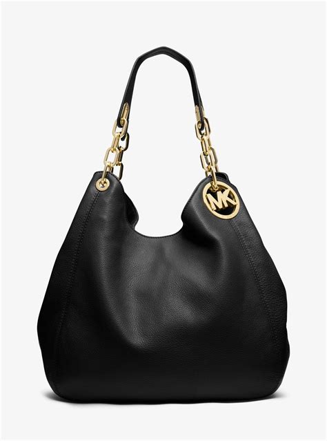 Michael Kors leather shoulder bag